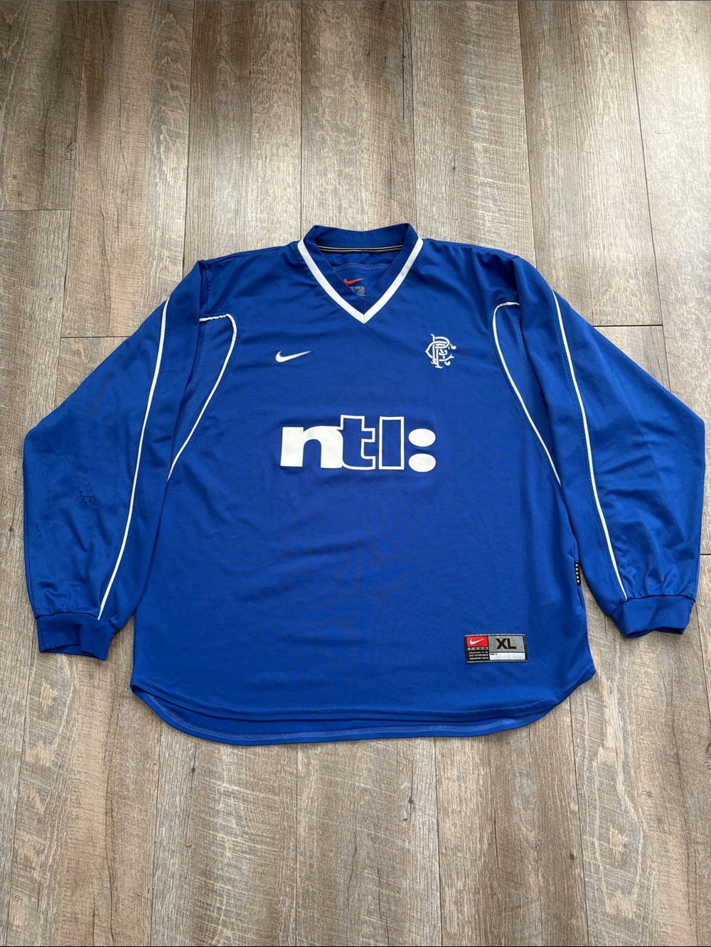 Nike NTL Glassgow Rangers Long Sleeve Jersey